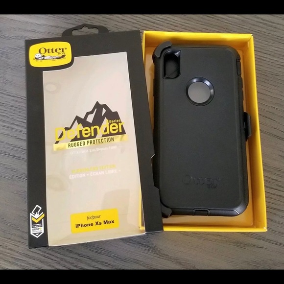 Otter Box For iPhone Xs Max Black - Picture 1 of 1